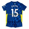 Original Trikotsatz Chelsea Kurt Zouma 15 Heimtrikot 2021-22 Für Kinder